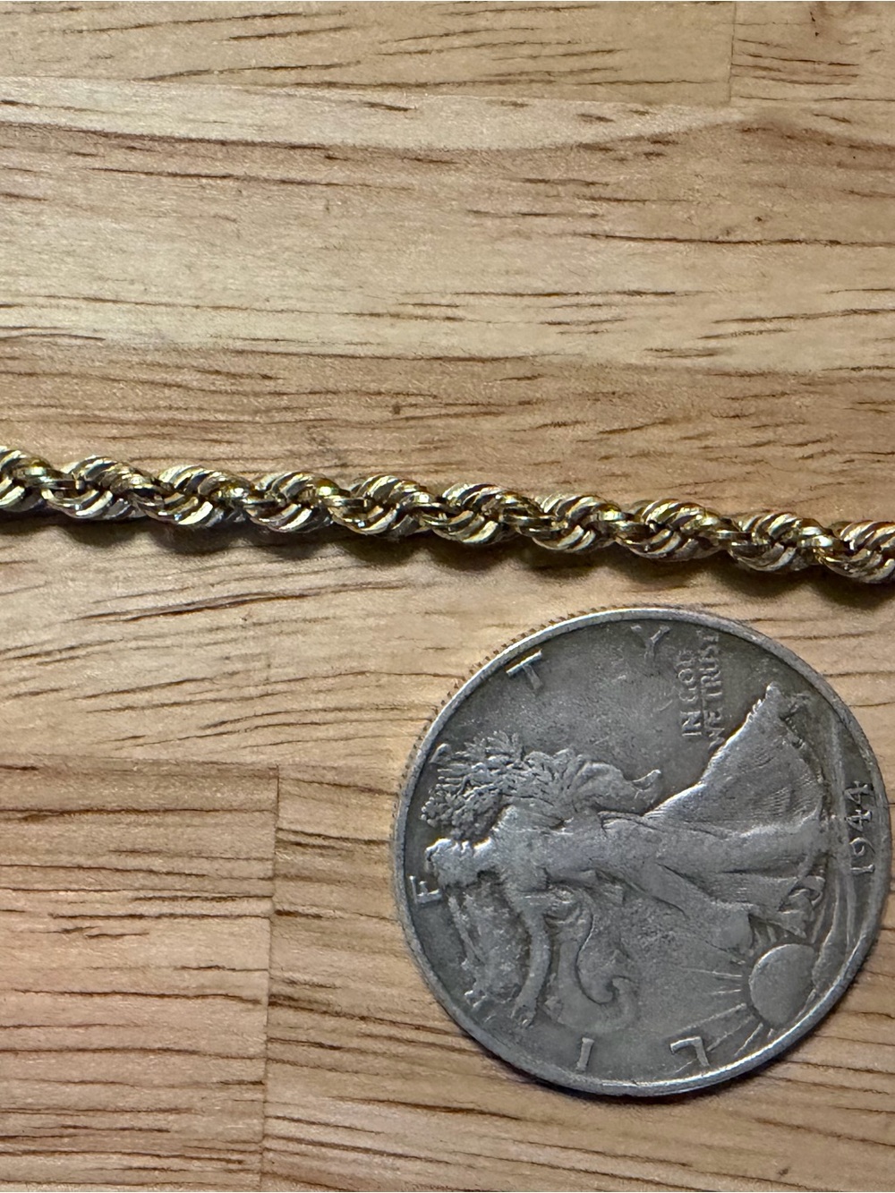 10k 3.5mm rope chain - Picture 9 of 9
